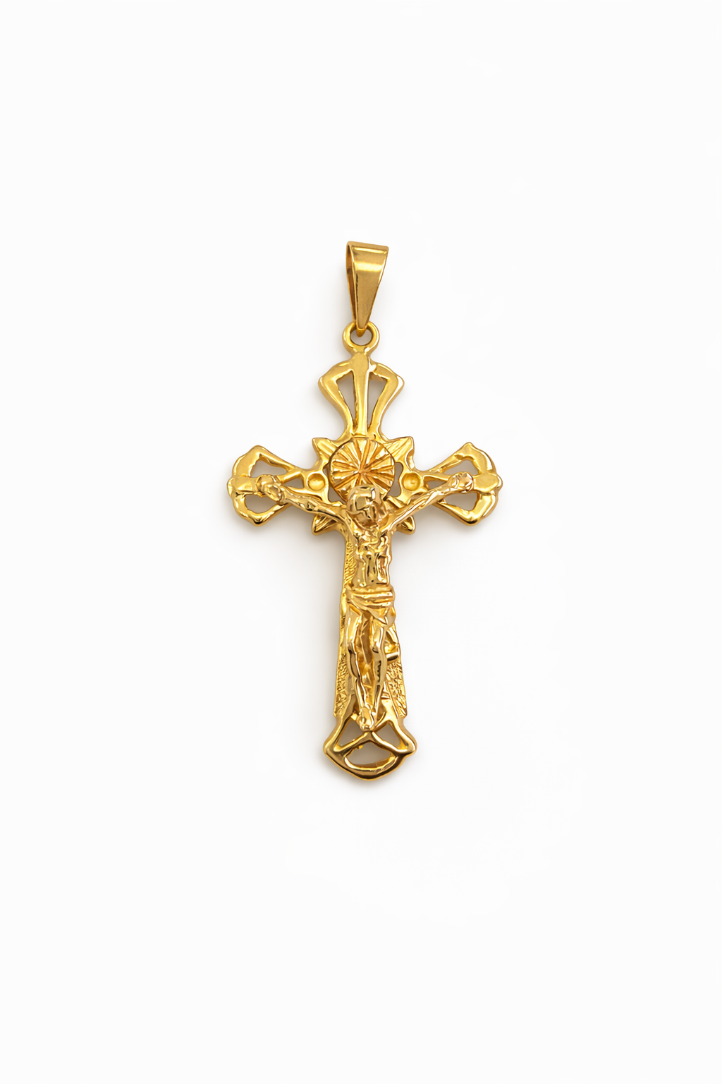 DIJE CRISTO EN ORO DE 18K