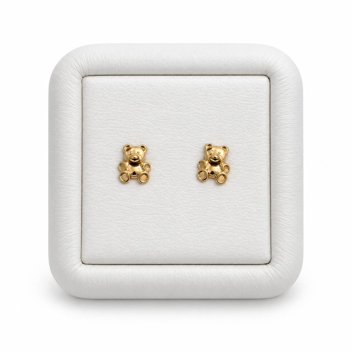 Topos de Osito en Oro Amarillo de 18K