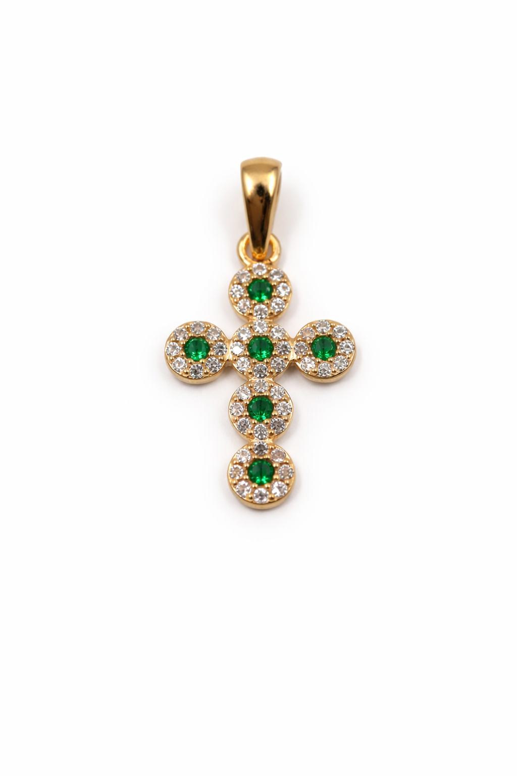 DIJE CRUZ EN ORO DE 18K