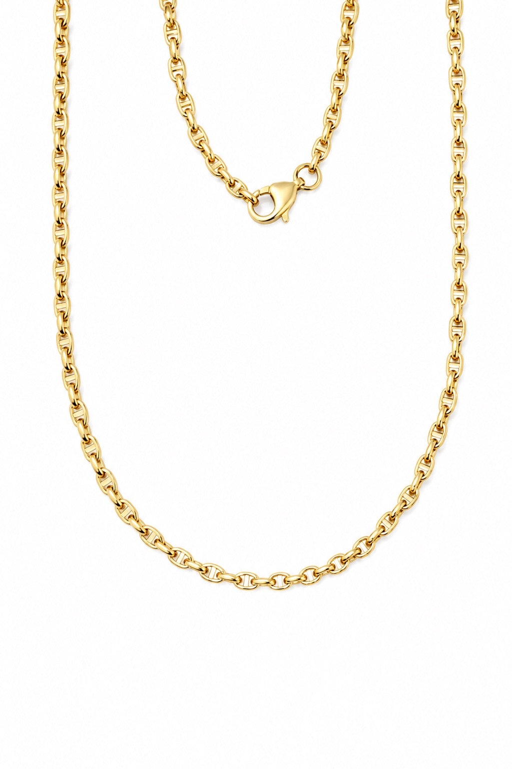 Cadena Tejido Marinero en Oro Italiano de 18K