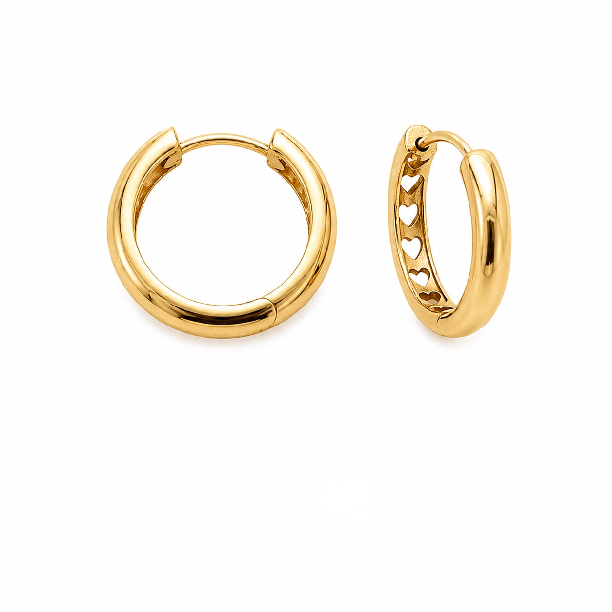 Candongas en Oro de 18K