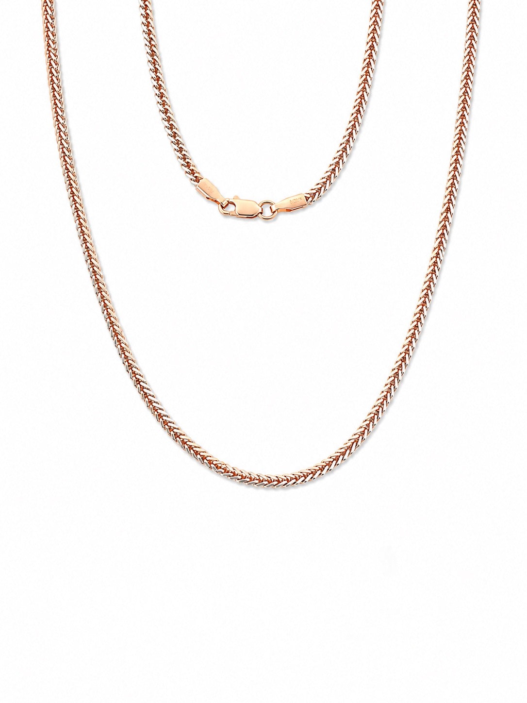 Cadena Franco Vicolor en Oro Italiano 18K