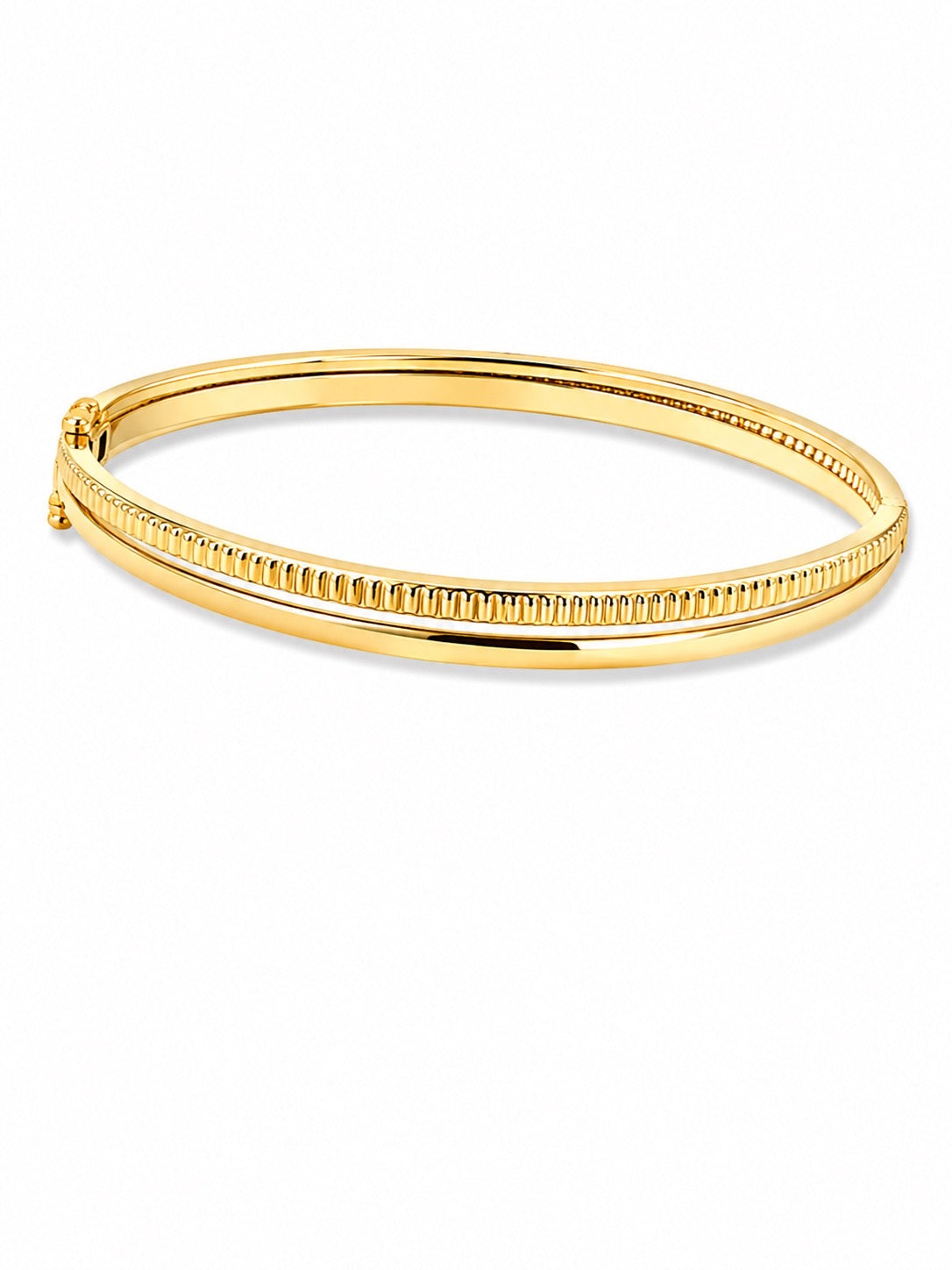 PULSERA TIPO ARO EN ORO ITALIANO DE 18K