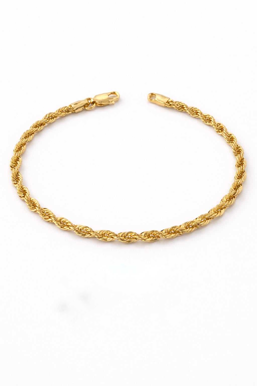 PULSERA LASO FRANCISCANO EN ORO ITALIANO DE18K