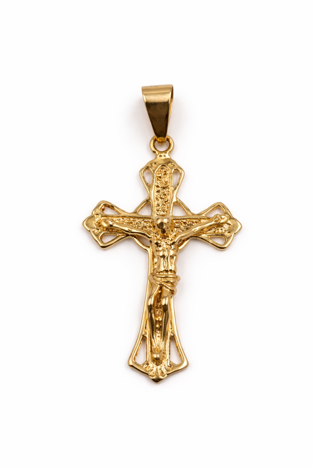 DIJE CRISTO EN ORO DE 18K