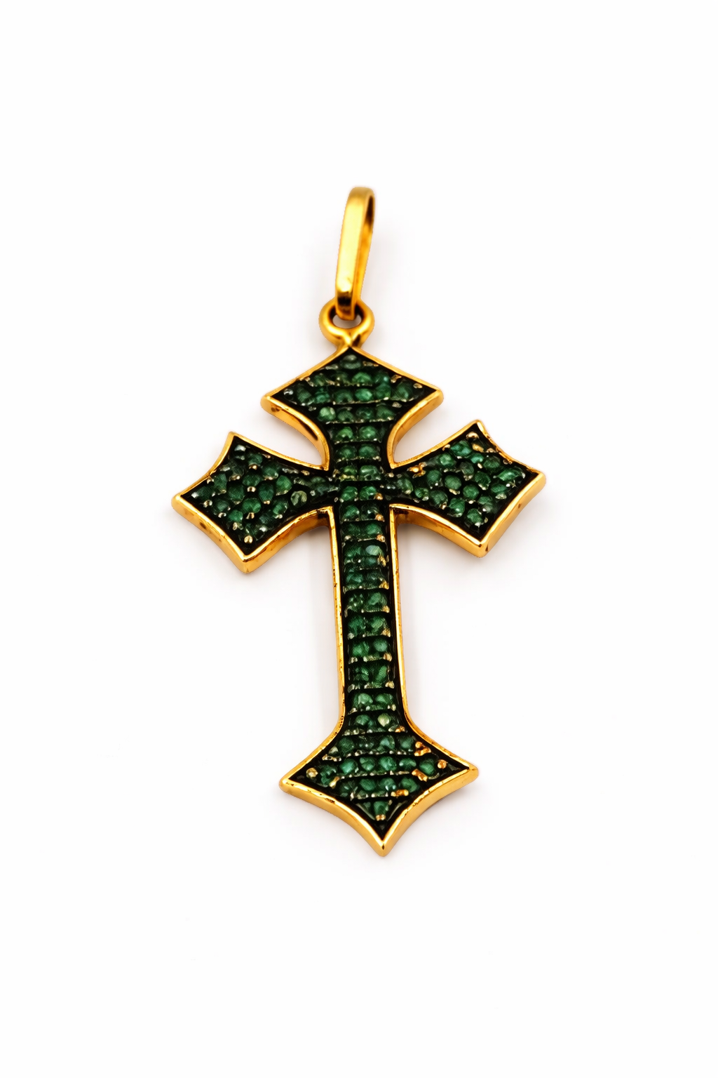 DIJE CRUZ EN ORO DE 18K