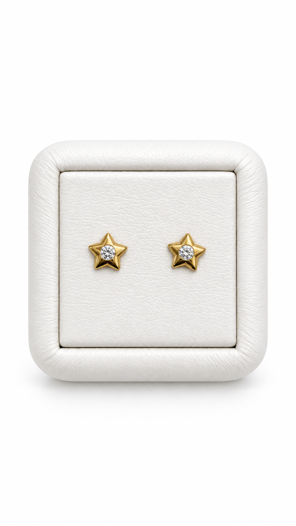 Topos de Estrella en Oro Amarillo de 18K