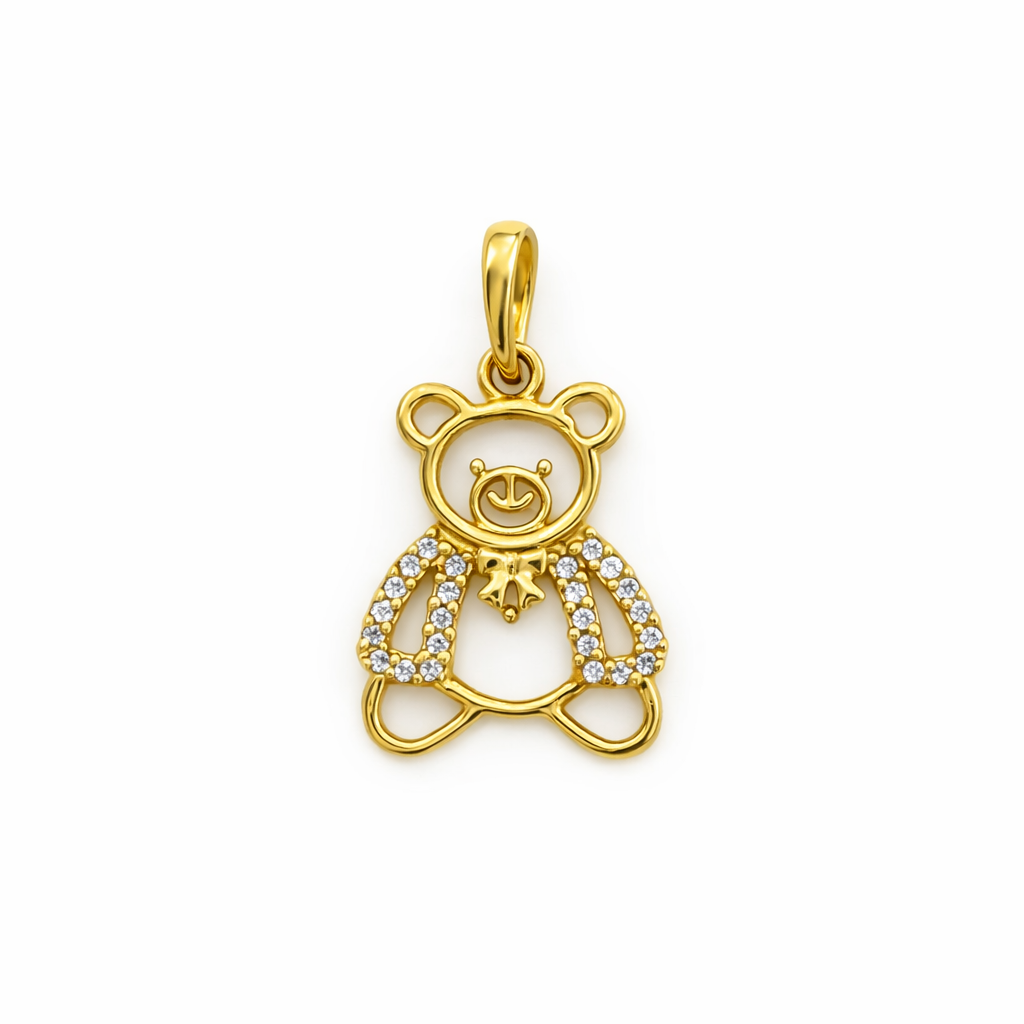 DIJE OSO EN OORO DE 18K