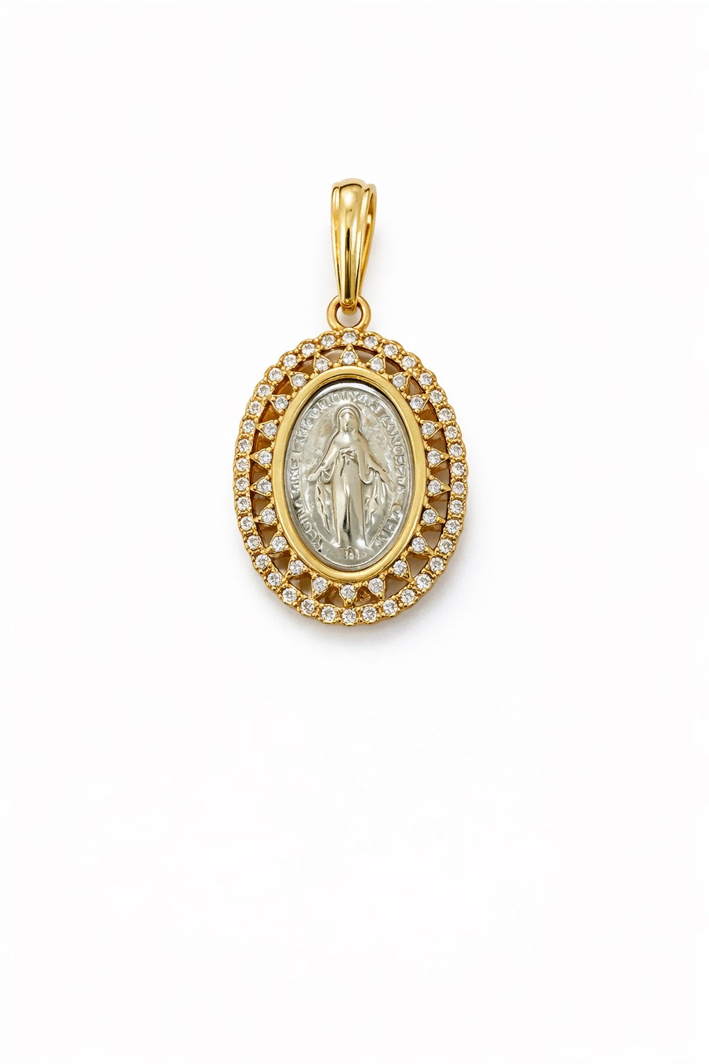 MEDALLA MILASA EN ORO DE 18K