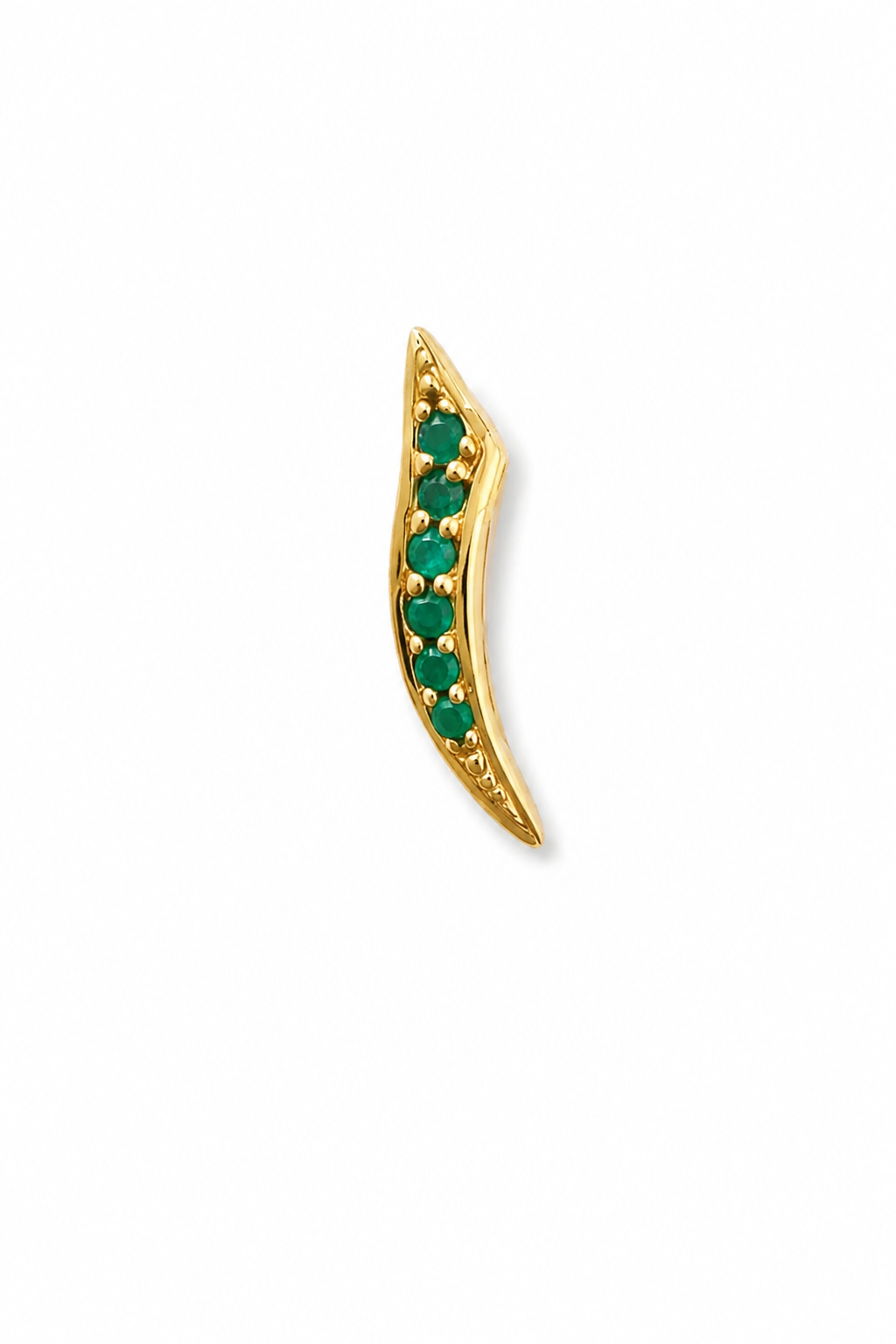 Dije en Oro 18K con Esmeraldas