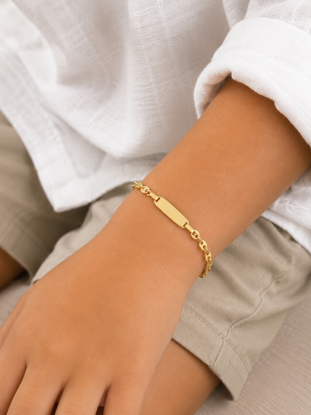 PULSERA INFANTIL EN ORO DE 18K
