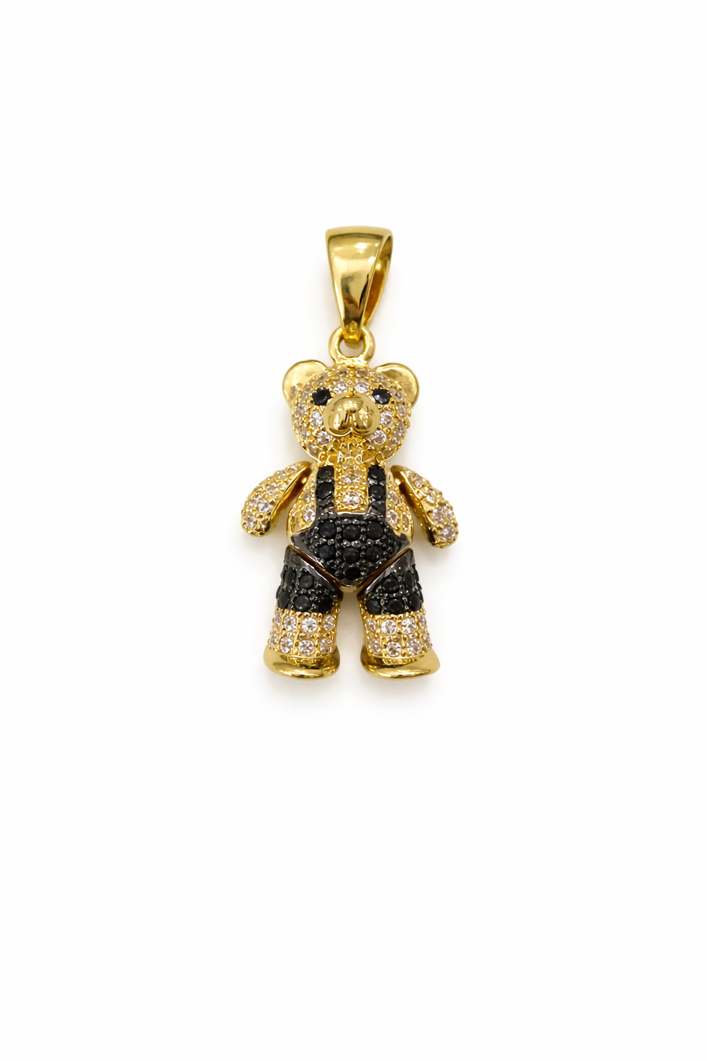 DIJE OSO ARTICULADO EN ORO DE 18K