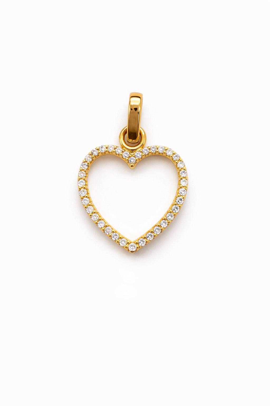 DIJE CORAZON EN ORO DE 18K