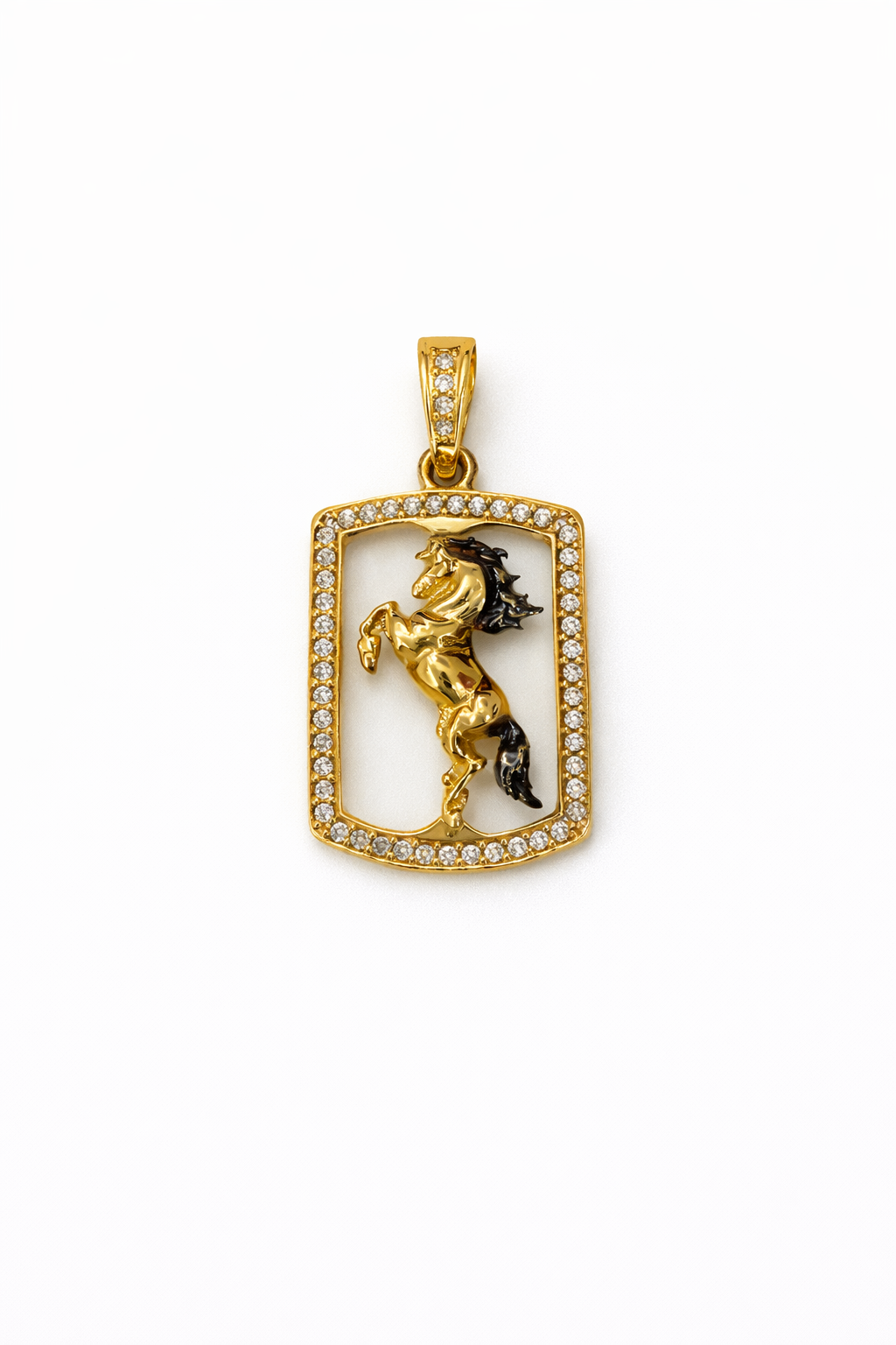 DIJE CABALLO EN ORO DE 18K