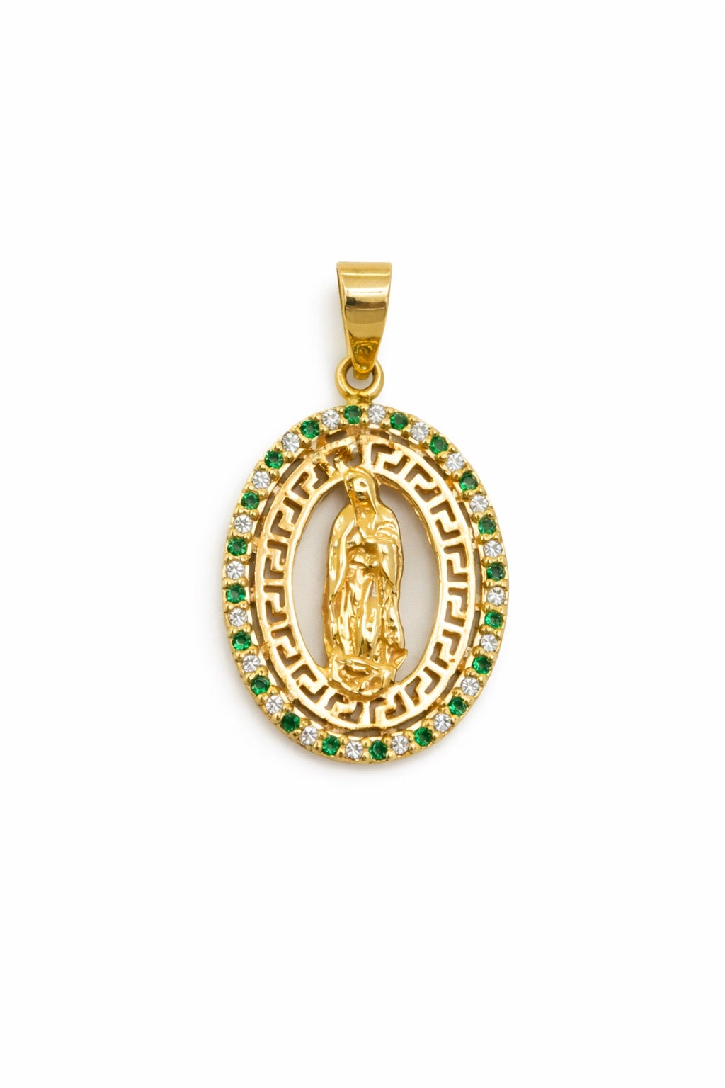 DIJE VIRGEN DE GUADALUPE EN ORO DE 18K