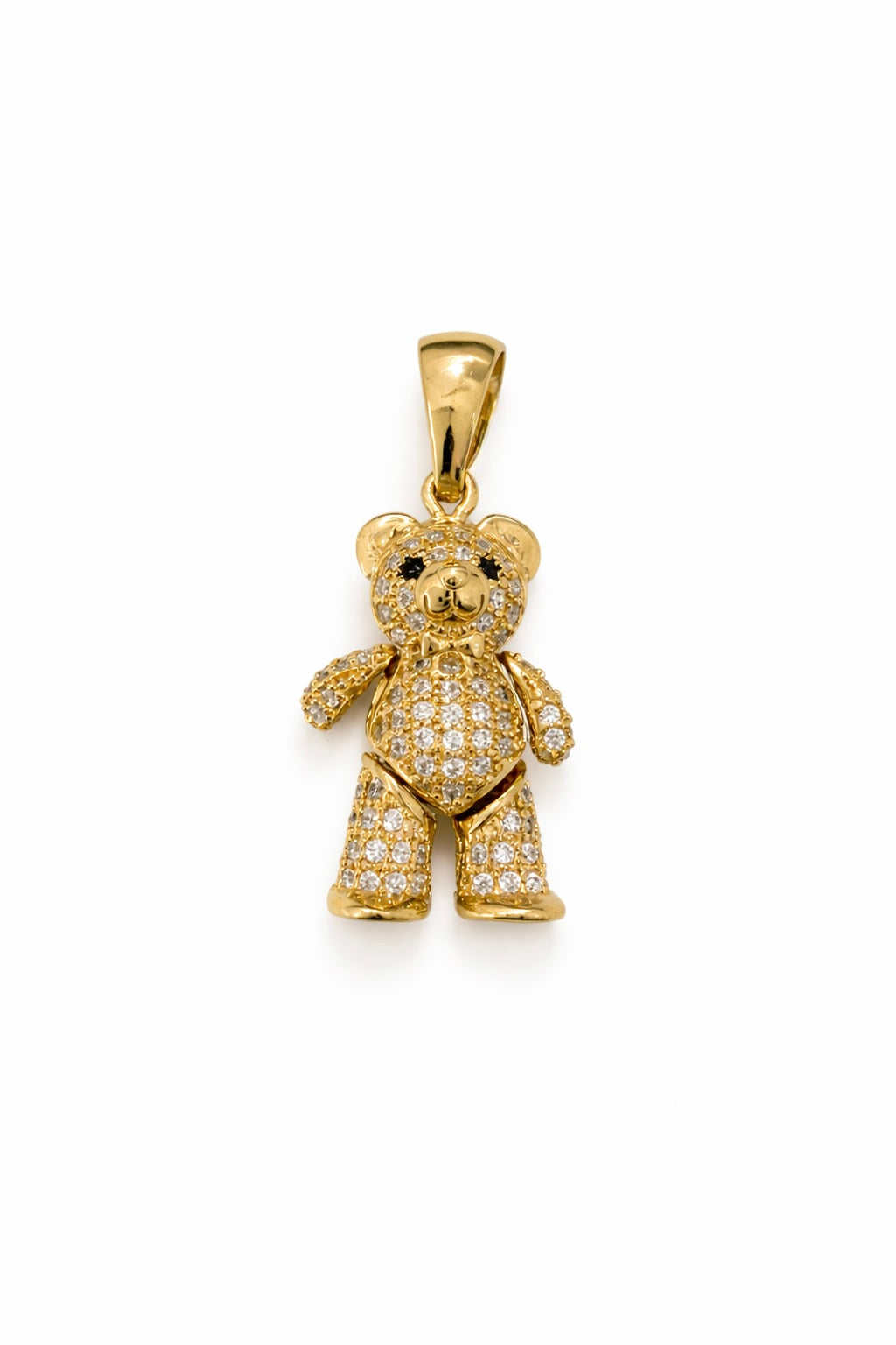 DIJE OSO ARTICULADO EN ORO DE 18K