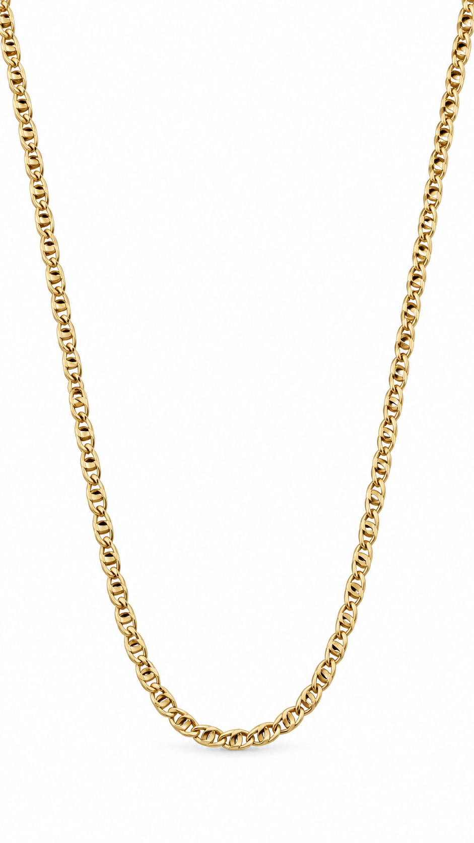 Cadena Tejido Marinero en Oro Amarillo Italiano de 18K